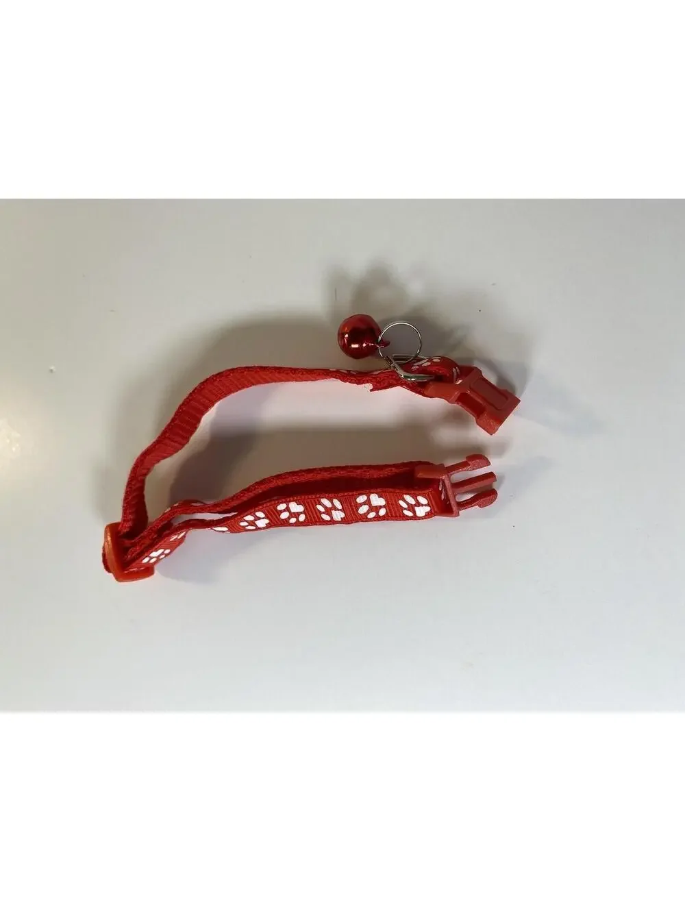 Red Pet Collar for Small Cats / Dogs  Adjustable Size, New!
